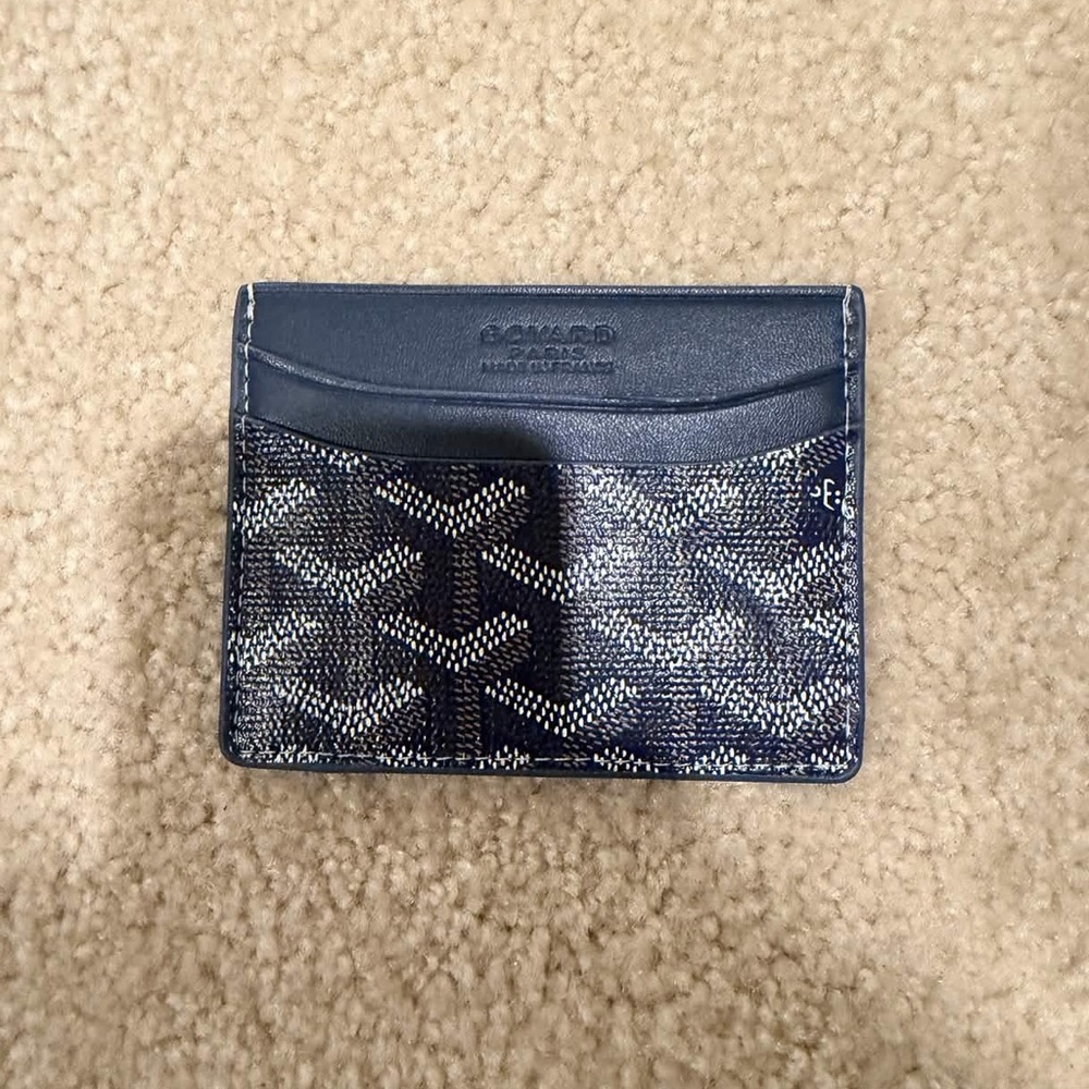 Blue Goyard Card Holder | Brand New | Fast Delivery!
